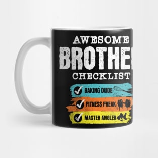 Awesome brother checklist Mug